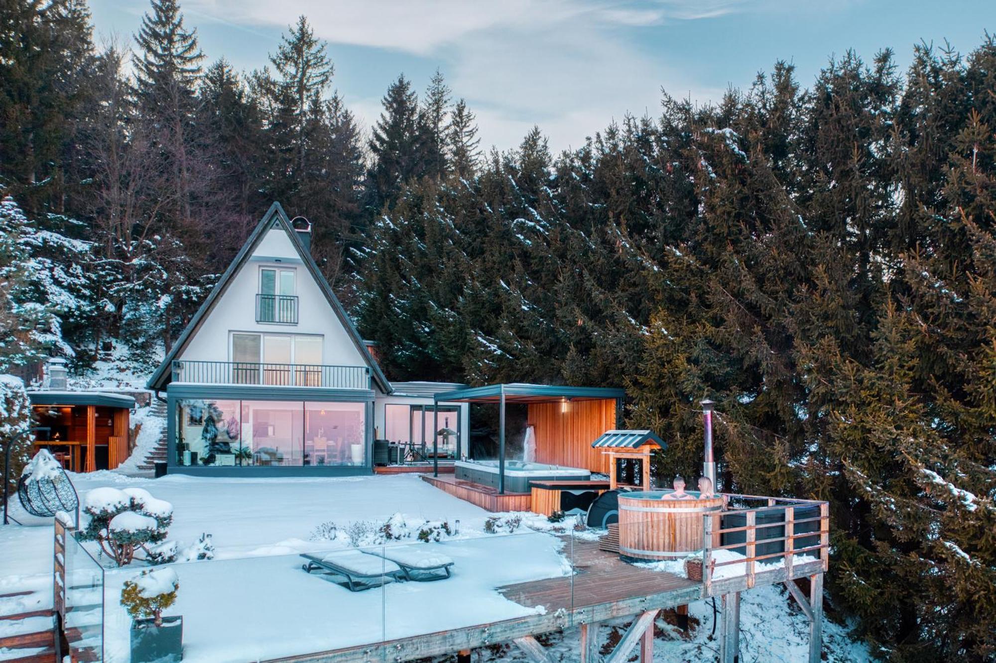Panoramic View Cottage House - Heaven Hočko Pohorje Kültér fotó