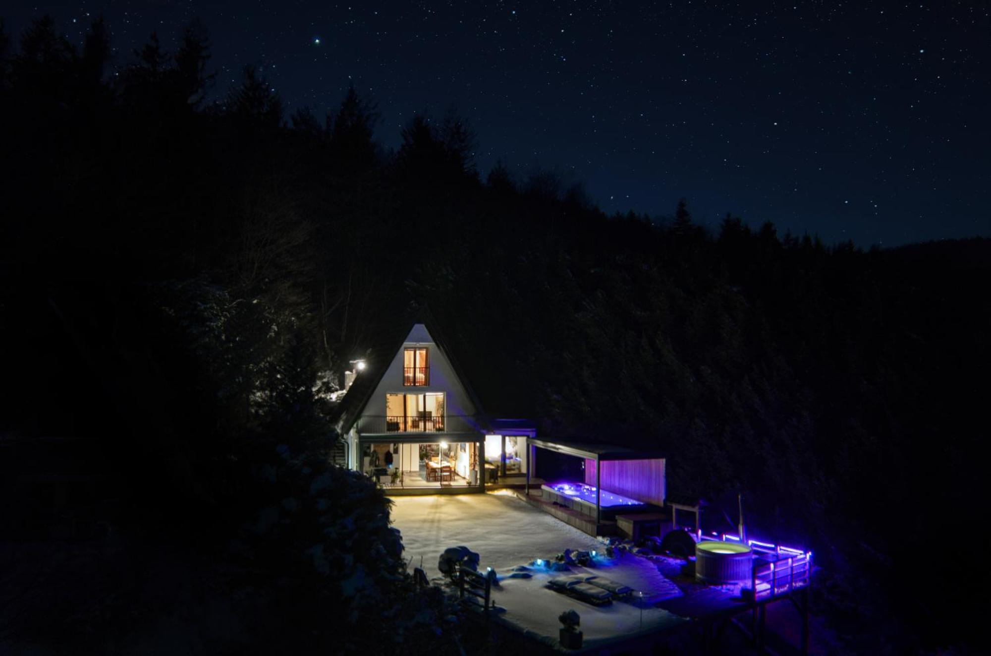 Panoramic View Cottage House - Heaven Hočko Pohorje Kültér fotó